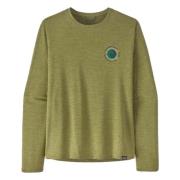 Cool Daily Graphic Long-sleeve T-shirt Patagonia , Green , Heren