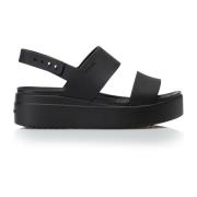 Brooklyn Sandalen Crocs , Black , Dames