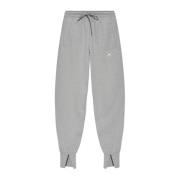 Trainingsbroek met logo Adidas by Stella McCartney , Gray , Dames