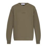 Sweatshirt met Logo Stone Island , Green , Heren