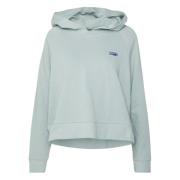 Regenerative Certified Essen Hoodie Patagonia , White , Dames