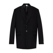 Wollen Blazer Vetements , Black , Dames