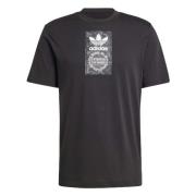 T-shirt Adidas , Black , Heren