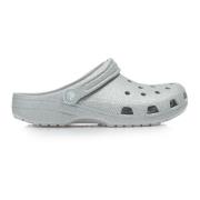 Glitter Classic Klompen Crocs , Gray , Dames