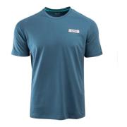 Heren T-shirt in blauw Emporio Armani EA7 , Blue , Heren