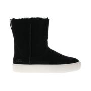 Winter enkellaarzen met wollen voering UGG , Black , Dames