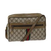 Pre-owned Leather gucci-bags Gucci Vintage , Beige , Dames