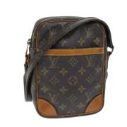 Pre-owned Canvas shoulder-bags Louis Vuitton Vintage , Brown , Dames