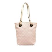 Pre-owned Leather gucci-bags Gucci Vintage , Pink , Dames