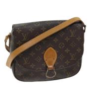 Pre-owned Canvas louis-vuitton-bags Louis Vuitton Vintage , Brown , Da...