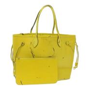 Pre-owned Leather louis-vuitton-bags Louis Vuitton Vintage , Yellow , ...