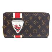 Pre-owned Canvas wallets Louis Vuitton Vintage , Brown , Dames