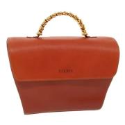 Pre-owned Leather handbags Loewe Pre-owned , Red , Dames