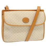 Pre-owned Leather gucci-bags Gucci Vintage , Beige , Dames