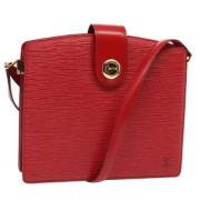 Pre-owned Leather louis-vuitton-bags Louis Vuitton Vintage , Red , Dam...