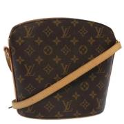 Pre-owned Canvas shoulder-bags Louis Vuitton Vintage , Brown , Dames