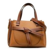 Pre-owned Leather handbags Loewe Pre-owned , Brown , Dames