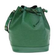 Pre-owned Leather louis-vuitton-bags Louis Vuitton Vintage , Green , D...