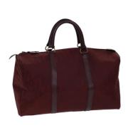 Pre-owned Canvas travel-bags Dior Vintage , Red , Dames