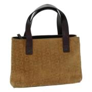 Pre-owned Canvas handbags Celine Vintage , Beige , Dames