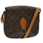 Pre-owned Canvas shoulder-bags Louis Vuitton Vintage , Brown , Dames