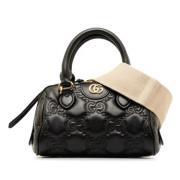 Pre-owned Leather gucci-bags Gucci Vintage , Black , Dames