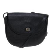 Pre-owned Leather shoulder-bags Dior Vintage , Black , Dames