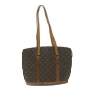 Pre-owned Canvas totes Louis Vuitton Vintage , Brown , Dames