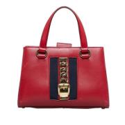 Pre-owned Leather gucci-bags Gucci Vintage , Red , Dames