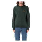 Khaki Gebreide Kleding Universiteit Fleece Aw24 A.p.c. , Green , Heren