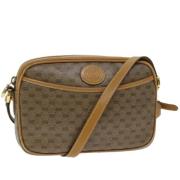 Pre-owned Leather gucci-bags Gucci Vintage , Beige , Dames