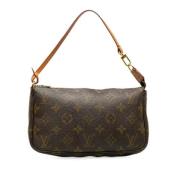 Pre-owned Leather louis-vuitton-bags Louis Vuitton Vintage , Brown , D...