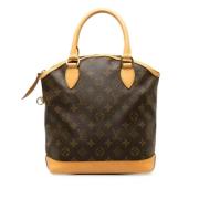 Pre-owned Leather handbags Louis Vuitton Vintage , Brown , Dames