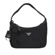 Pre-owned Canvas prada-bags Prada Vintage , Black , Dames