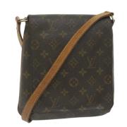 Pre-owned Canvas louis-vuitton-bags Louis Vuitton Vintage , Brown , Da...