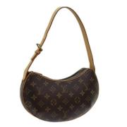 Pre-owned Canvas shoulder-bags Louis Vuitton Vintage , Brown , Dames