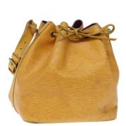 Pre-owned Leather louis-vuitton-bags Louis Vuitton Vintage , Yellow , ...