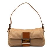 Pre-owned Leather fendi-bags Fendi Vintage , Brown , Dames