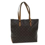 Pre-owned Canvas totes Louis Vuitton Vintage , Brown , Dames