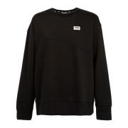 Heren Sweatshirt Moonless Night/Zwart Fila , Black , Heren