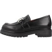 Klassieke Derek Bluchers Loafers Mjus , Black , Dames