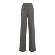 Prins van Wales Cognac Broek Max Mara , Gray , Dames