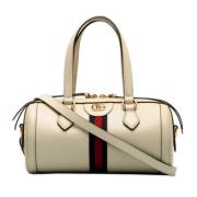 Pre-owned Leather gucci-bags Gucci Vintage , White , Dames