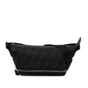 Pre-owned Leather fendi-bags Fendi Vintage , Black , Dames