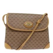 Pre-owned Leather gucci-bags Gucci Vintage , Beige , Dames