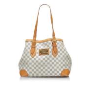 Pre-owned Leather louis-vuitton-bags Louis Vuitton Vintage , White , D...