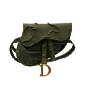 Pre-owned Canvas dior-bags Dior Vintage , Green , Dames