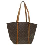 Pre-owned Canvas shoulder-bags Louis Vuitton Vintage , Brown , Dames