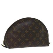 Pre-owned Canvas pouches Louis Vuitton Vintage , Brown , Dames