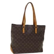 Pre-owned Canvas handbags Louis Vuitton Vintage , Brown , Dames